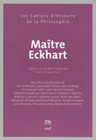 Couverture du livre « Maître Eckhart » de Julie Casteigt aux éditions Cerf