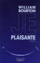 Couverture du livre « Je plaisante » de William Bourton aux éditions Bernard Pascuito