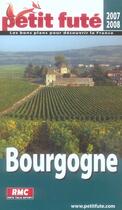 Couverture du livre « Bourgogne (édition 2007-2008) » de Collectif Petit Fute aux éditions Le Petit Fute