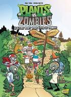 Couverture du livre « Plants vs zombies Tome 16 : le livre dont vous êtes le zombie » de Paul Tobin et Kieron Dwyer aux éditions Jungle