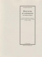 Couverture du livre « Discours de la réformation de l'homme intérieur » de Cornelius Jansenius aux éditions Manucius