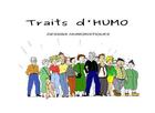 Couverture du livre « Traits d'humo - dessins humoristiques » de Mollier Hugo aux éditions Humoblog