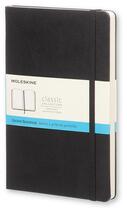 Couverture du livre « Carnet grand format pointillés ; couerture rigide noire » de  aux éditions Moleskine