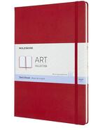 Couverture du livre « Carnet croquis A4 rouge scarlet » de  aux éditions Moleskine