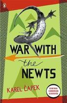 Couverture du livre « War with the newts » de Karel Capek aux éditions Adult Pbs