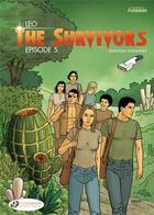 Couverture du livre « The Survivors t.5 ; quantum anomalies » de Leo aux éditions Cinebook