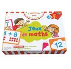 Couverture du livre « J'apprends avec sami et julie : jeux de maths » de Therese Bonte aux éditions Hachette Education