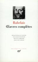 Couverture du livre « Oeuvres complètes » de Francois Rabelais aux éditions Gallimard