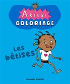 Couverture du livre « AKISSI Coloriage - Les Bêtises export » de Marguerite Abouet aux éditions Gallimard-jeunesse