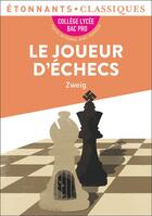 Couverture du livre « Le joueur d'échecs » de Stefan Zweig aux éditions Flammarion