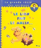Couverture du livre « Le lion fait le malin » de Marie Quentrec et Claire Renaud aux éditions Fleurus