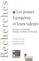 Couverture du livre « Les jeunes europeens et leurs valeurs » de Galland/Roudet aux éditions La Decouverte