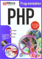 Couverture du livre « Programmation Php » de Francois-Xavier Bois aux éditions Micro Application