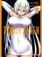 Couverture du livre « Trinity Seven Tome 15 » de Kenji Saito et Akinari Nao aux éditions Panini