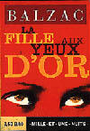 Couverture du livre « La fille aux yeux d'or » de Honoré De Balzac aux éditions Mille Et Une Nuits