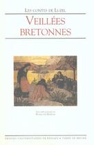 Couverture du livre « Veillees bretonnes » de Francois-Marie Luzel aux éditions Terre De Brume