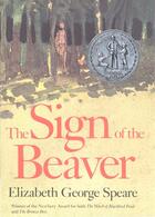 Couverture du livre « The Sign of the Beaver » de Speare Elizabeth George aux éditions Houghton Mifflin Harcourt