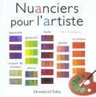 Couverture du livre « Nuanciers Pour L'Artiste » de Ian Sidaway aux éditions Dessain Et Tolra