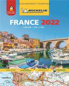 Couverture du livre « Atlas routier france 2022 (a4-spirale) » de Collectif Michelin aux éditions Michelin