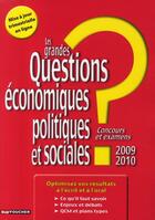 Couverture du livre « Questions d'actualité économiques, politiques et sociales (édition 2009/2010) » de Dominique Glaymann aux éditions Foucher