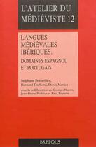 Couverture du livre « Langues ibériques médiévales » de Darbord Bernard aux éditions Brepols