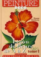 Couverture du livre « Leçon de fleurs de A à Z t.1 » de Donna Dewberry aux éditions De Saxe