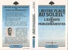 Couverture du livre « Notre place au soleil ou l'afrique des pangermanistes » de  aux éditions L'harmattan