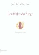 Couverture du livre « Les fables du singe » de Eva Vincze et La Fontaine Jean De aux éditions Capucin