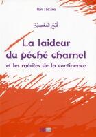 Couverture du livre « La laideur du péché charnel » de Ibn Hazm aux éditions La Ruche