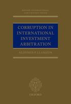 Couverture du livre « Corruption in International Investment Arbitration » de Llamzon Aloysius P aux éditions Oup Oxford