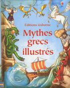 Couverture du livre « Les mythes grecs illustrés » de  aux éditions Usborne