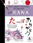 Couverture du livre « Petit cahier d'écriture : les kana » de  aux éditions Larousse