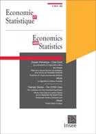 Couverture du livre « Economie et statistique/ economics and statistics - t536-537 - economie et statistique/ economics an » de Insee aux éditions Insee