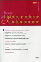 Couverture du livre « Rhmc 63-1 » de  aux éditions Belin