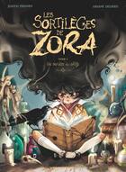 Couverture du livre « Les sortilèges de Zora t.1 : une sorcière au collège » de Ariane Delrieu et Judith Peignen aux éditions Vents D'ouest