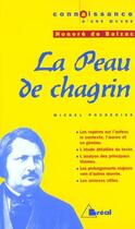 Couverture du livre « La peau de chagrin, d'Honoré de Balzac » de Michel Pougeoise aux éditions Breal