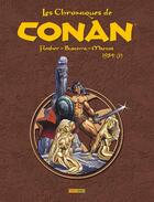 Couverture du livre « Les chroniques de Conan : Intégrale vol.17 : 1984 Tome 1 » de Michael Fleisher et Pablo Marcos et John Buscema aux éditions Panini