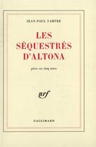 Couverture du livre « Les Séquestrés d'Altona : Pièce en cinq actes » de Jean-Paul Sartre aux éditions Gallimard