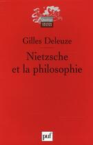 Couverture du livre « Nietzsche et la philosophie (6e édition) » de Gilles Deleuze aux éditions Puf