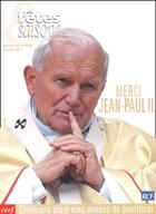 Couverture du livre « Merci Jean-Paul II ; célébrons vingt-cinq années de pontificat » de Raffin P aux éditions Cerf