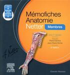 Couverture du livre « Mémo-fiches : anatomie Netter ; membres (5e édition) » de John T. Hansen aux éditions Elsevier-masson