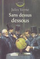 Couverture du livre « Sans dessus dessous » de Jules Verne aux éditions Actes Sud