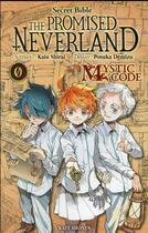 Couverture du livre « The promised Neverland Tome 0. : mystic code » de Posuka Demizu et Kaiu Shirai aux éditions Crunchyroll