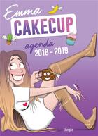 Couverture du livre « Emma Cakecup ; agenda (édition 2018/2019) » de Pauline Roland et Gutezeit et Emma Cakecup aux éditions Jungle