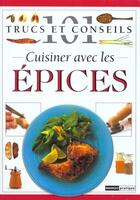 Couverture du livre « Cuisiner avec les épices » de  aux éditions Mango