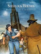 Couverture du livre « Sherlock Holmes ; retrouvailles à Strasbourg » de Roger Seiter et Giuseppe Manunta aux éditions Le Verger