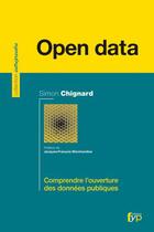 Couverture du livre « L'open data » de Simon Chignard aux éditions Fyp