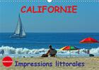 Couverture du livre « Californie (Calendrier mural 2020 DIN A3 horizontal) ; Impressions littorales (Calendrier anniversaire, 14 Pages ) » de Andreas Schoen aux éditions Calvendo