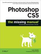 Couverture du livre « Photoshop CS5 ; the missing manual » de Lesa Snider aux éditions O'reilly Media