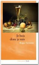 Couverture du livre « Je bois donc je suis » de Roger Scruton aux éditions Stock